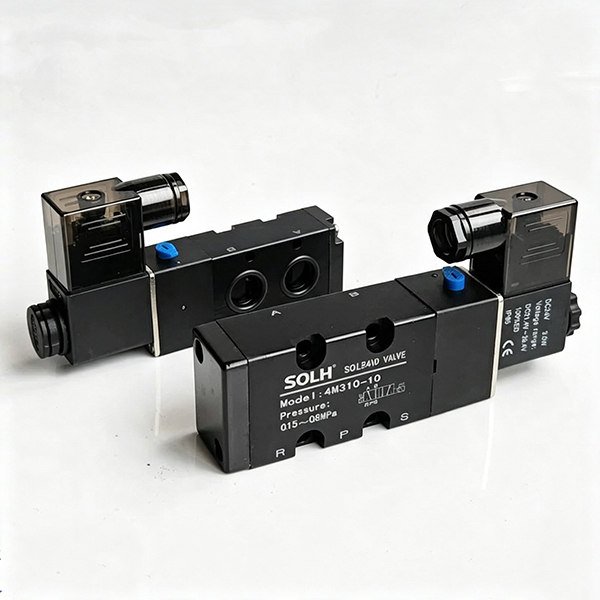4m-sarjan solenoidiventtiili | 5/2-tie