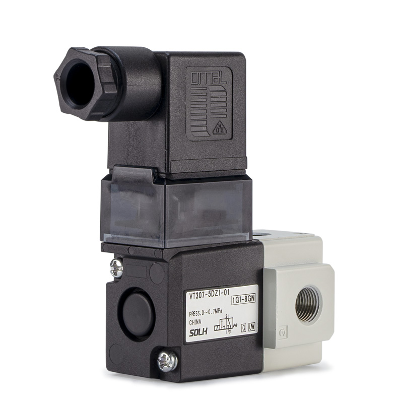 VT307 3-porttinen solenoidiventtiili/suorakäyttöinen iskun tyyppi